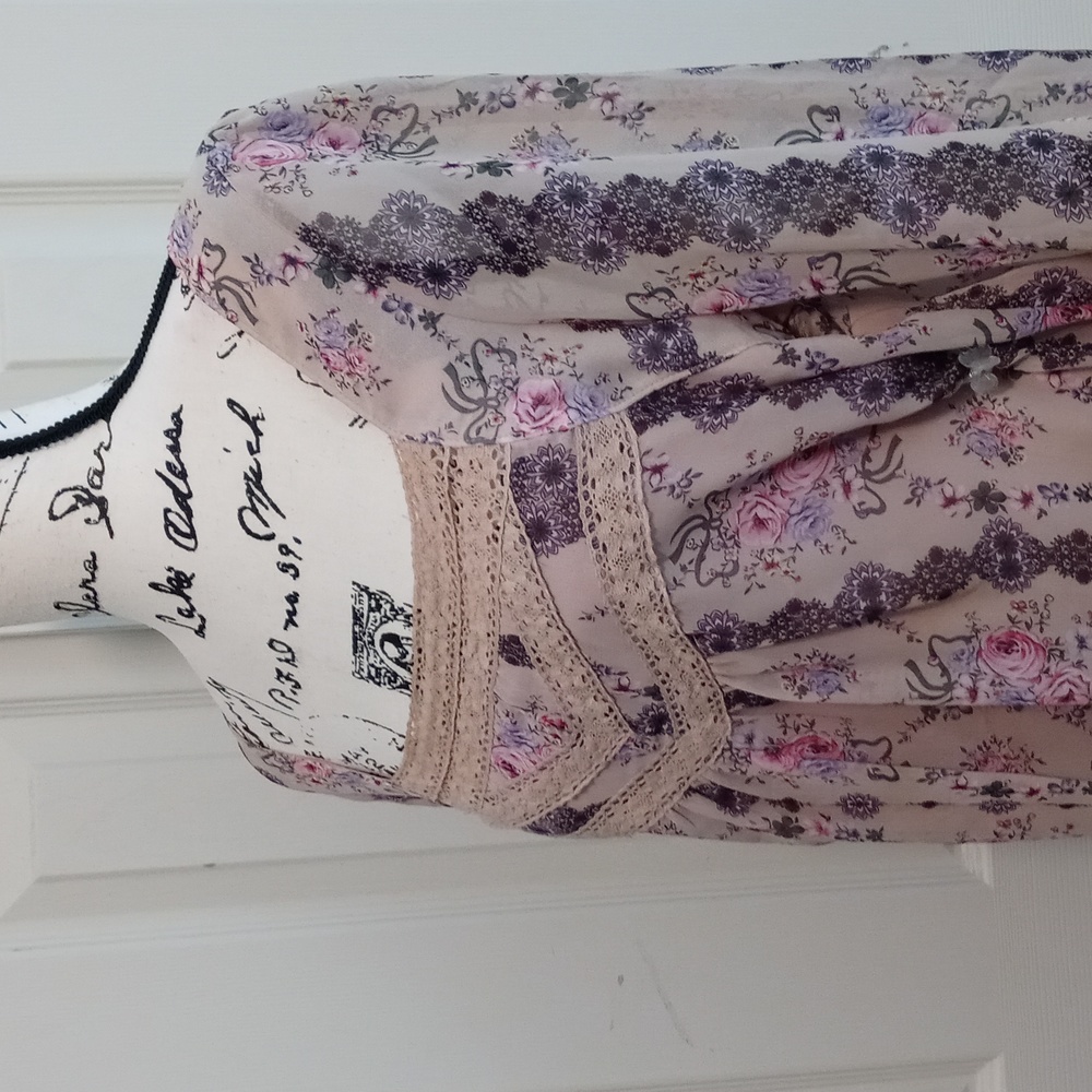 Feminine floral dress